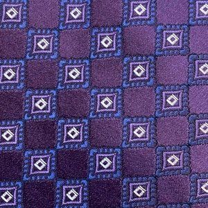 Cremieux Collection Purple Silk Tie - 58.5 x 3.5"
